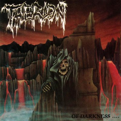 THERION (Suecia) - “Of Darkness…” - LP 1991 - Peaceville Records