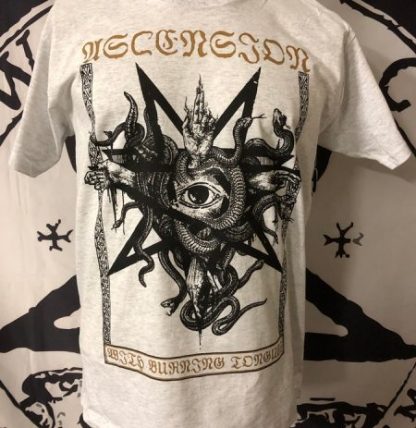 ASCENSION - “With Burning Tongues” Tshirt Size M