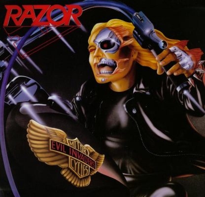 RAZOR (Canada) - “Evil Invaders” - LP 1985 - Hammerheart Records