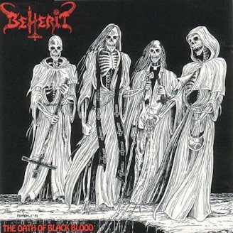 BEHERIT (Finland) - “The Oath of Black Blood” - CD 1991 - Unknow