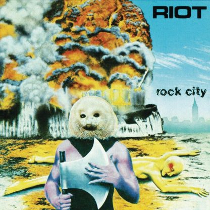 RIOT (USA) - “Rock City” - Digisleeve CD with poster booklet 1977 - Metal Blade Records
