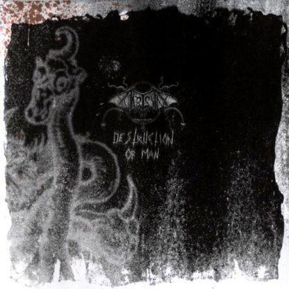 SVARTSYN (Sweden) - “Destruction of Man” 2003 Red/Black Marble LP - Nomad Snakepit